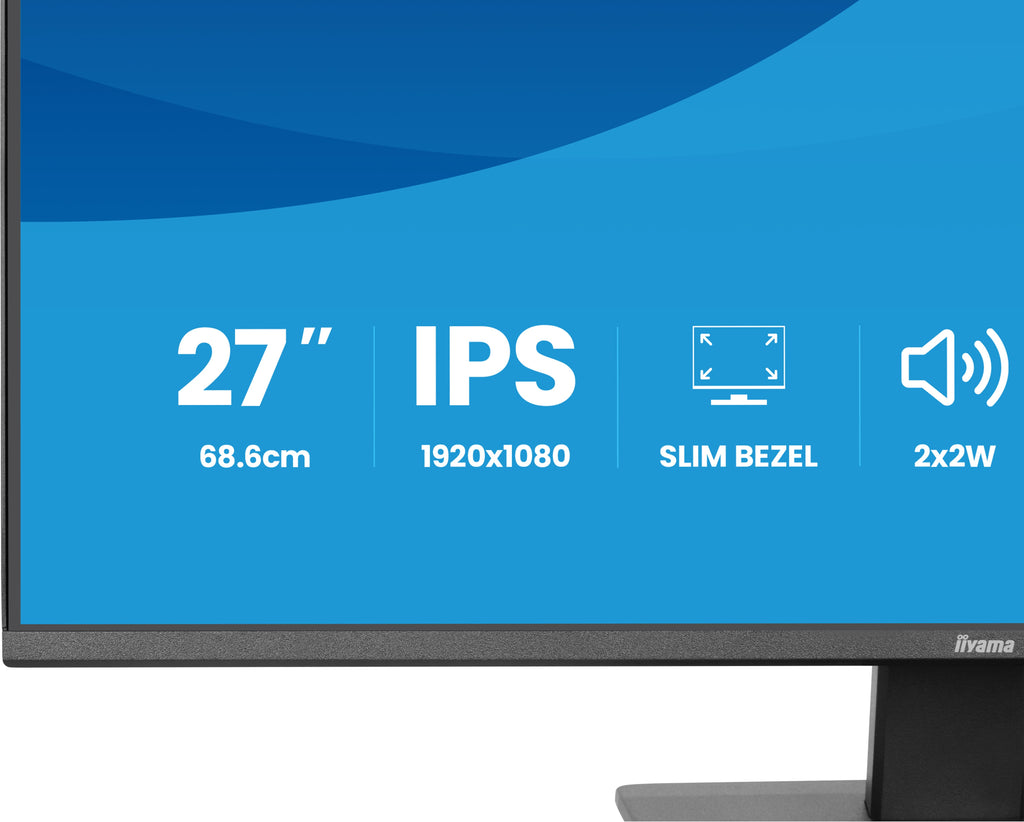 Écran LED IIYAMA 27" Full HD 120 Hz IPS