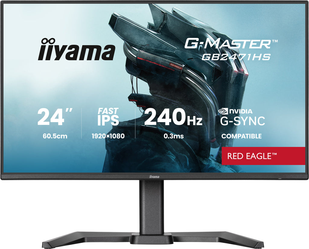 Écran gaming IIYAMA 24" 240Hz Full HD Fast IPS