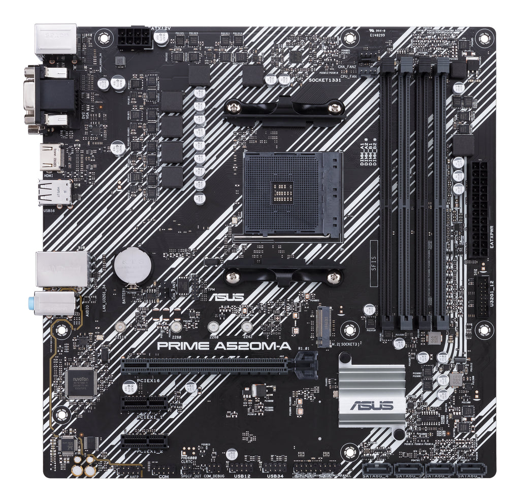 Carte-mère ASUS PRIME A520M-A II Socket AM4 A520