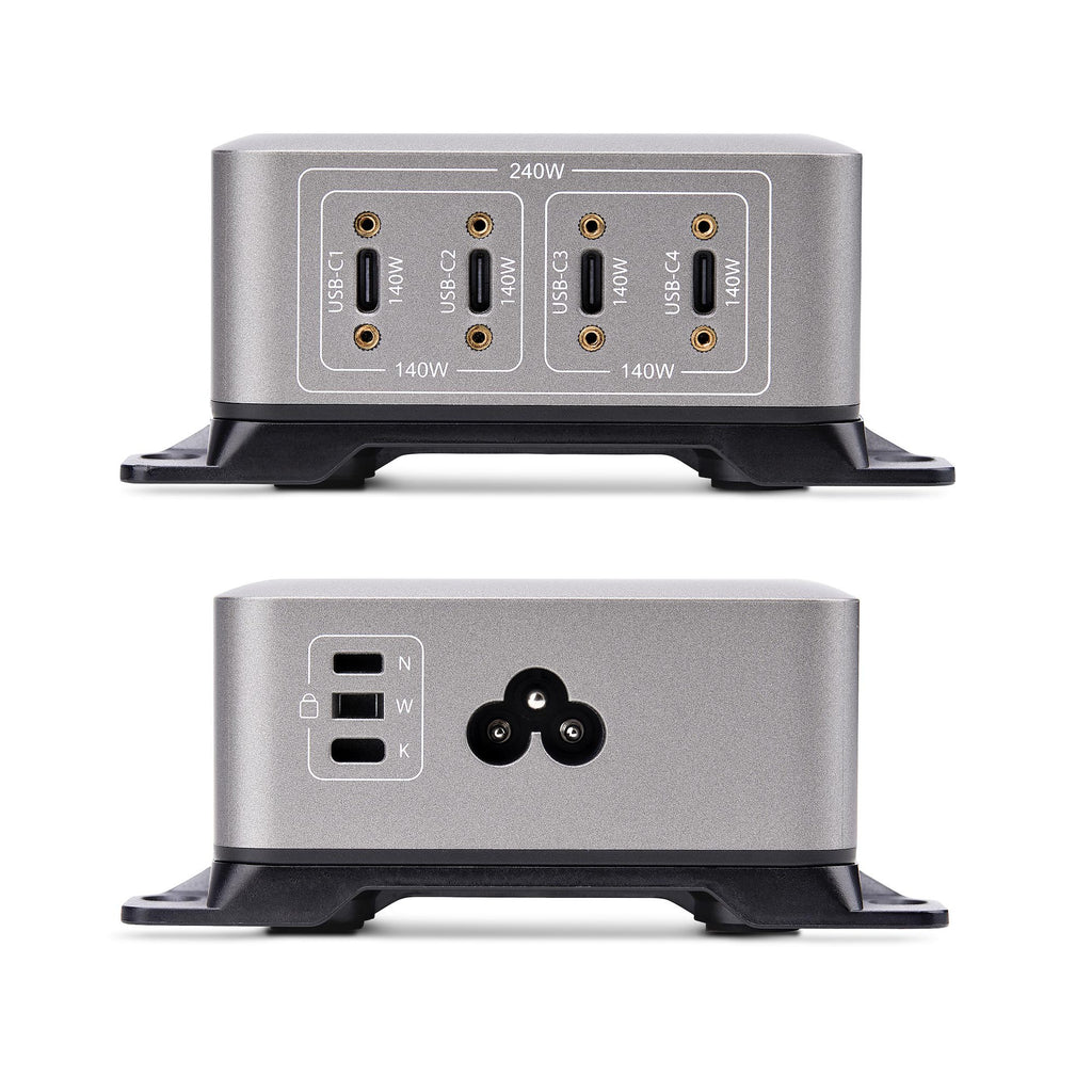 Adaptateur secteur 240W USB-C 4 ports STARTECH