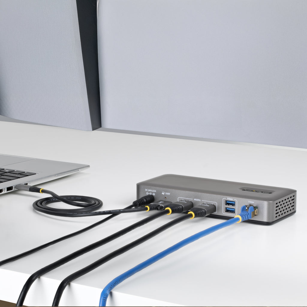 Station d'accueil USB-C 3.2 Gen 2 - 2x HDMI 4K - 1GbE - StarTech