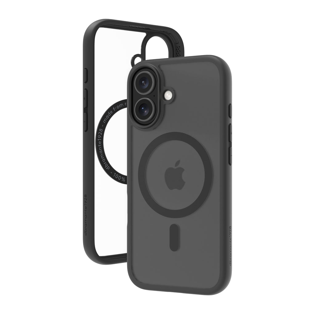 Coque iPhone 17 MagSafe Noir Transparent - DBRAMANTE1928