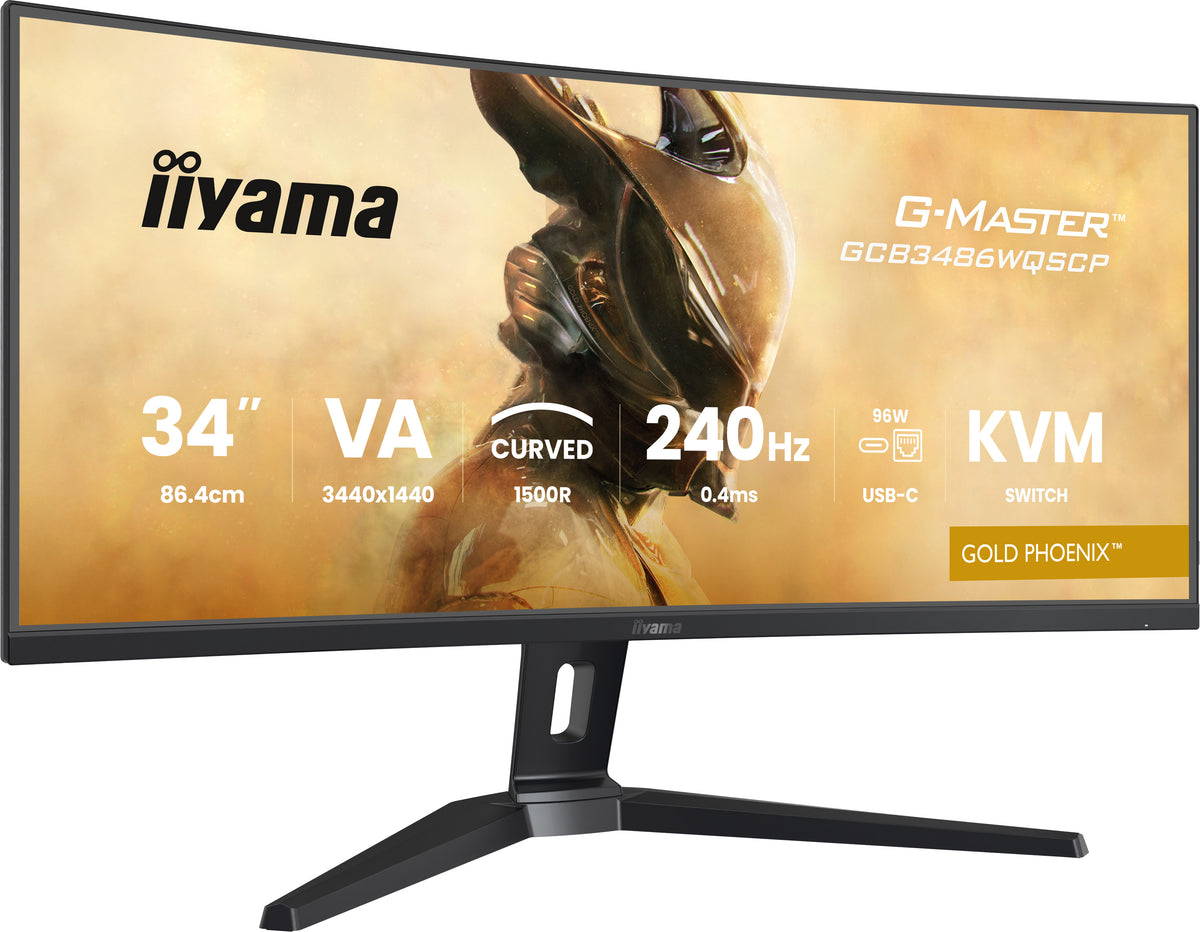 IIYAMA G-MASTER Gold Phoenix 34" 240Hz UWQHD - Écran Gaming