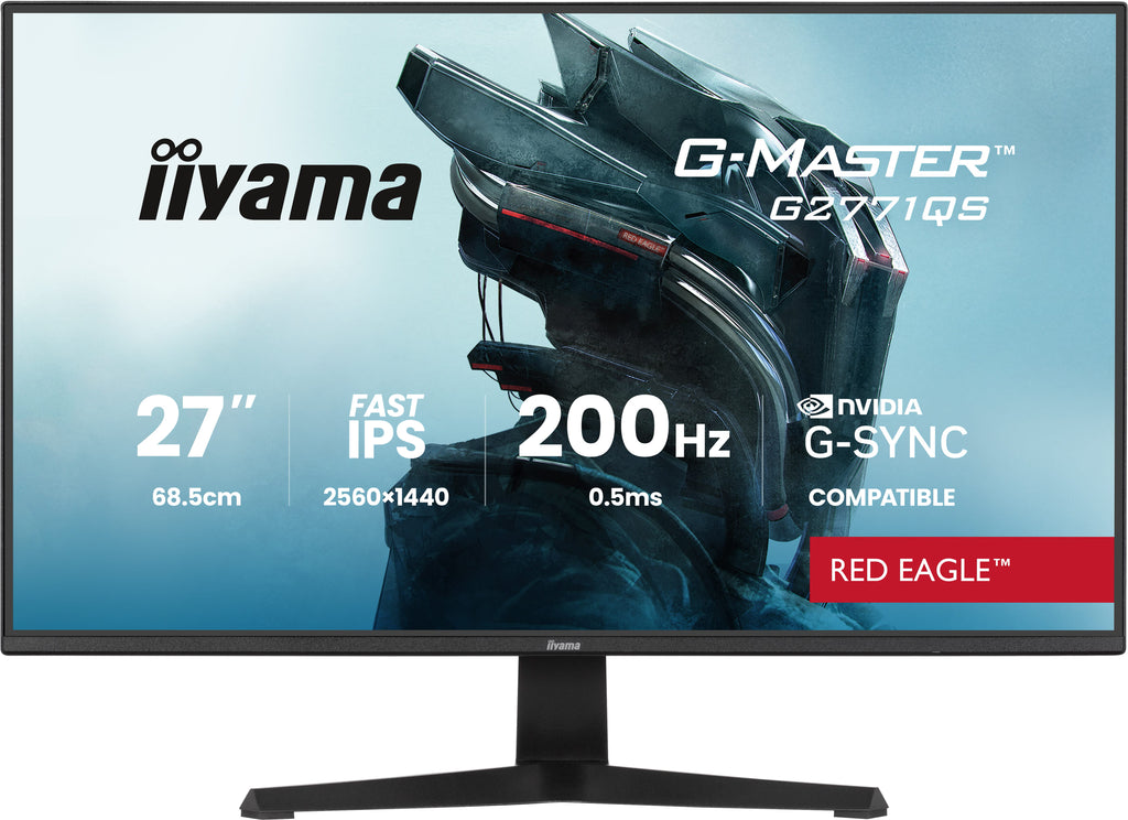 Écran gaming IIYAMA 27" WQHD 200Hz Fast IPS