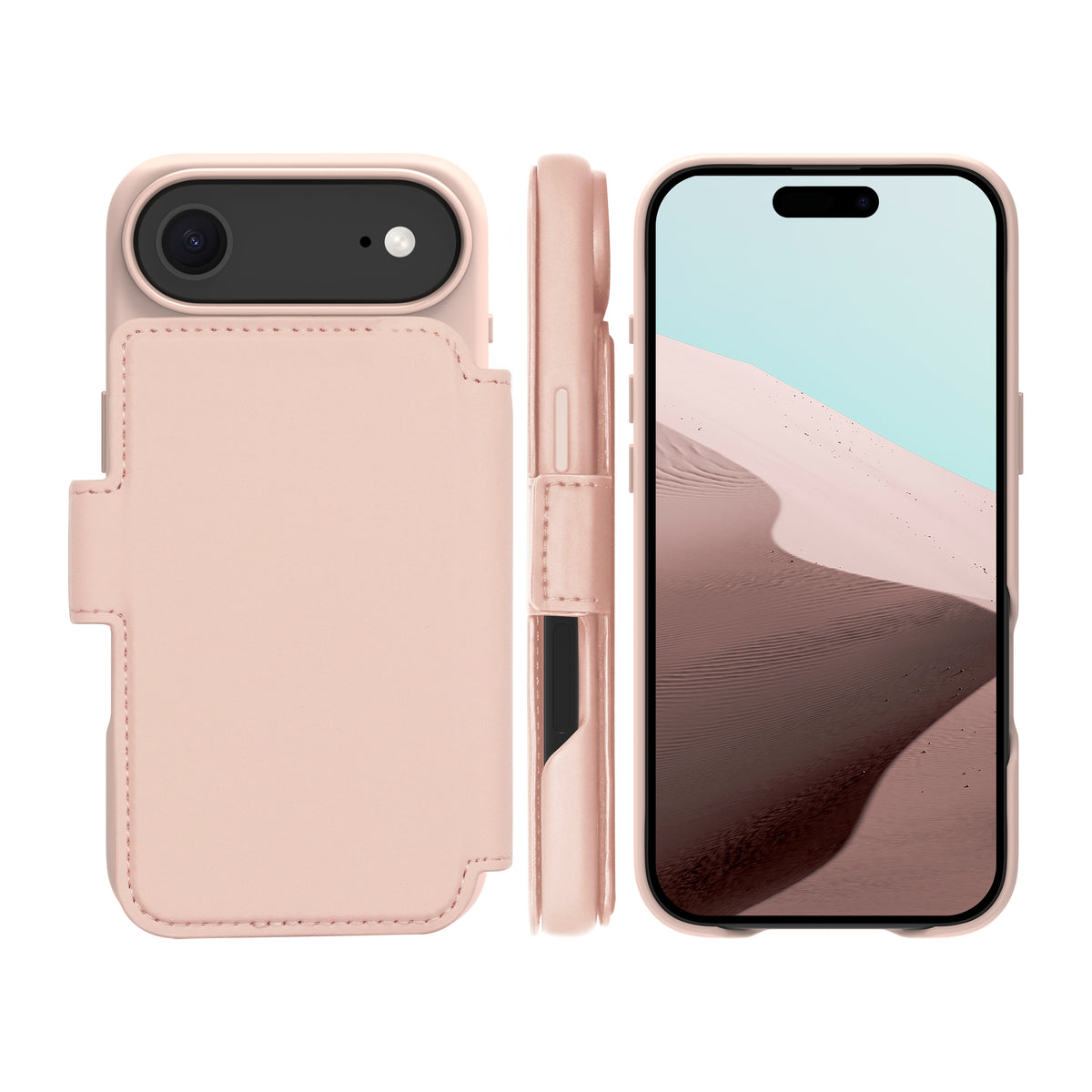 Étui iPhone Air MagSafe sable rose - DBRAMANTE1928