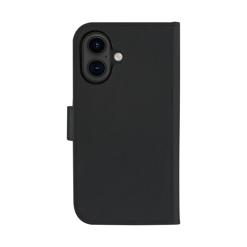 Étui iPhone 16 MagSafe cuir noir - DBRAMANTE1928