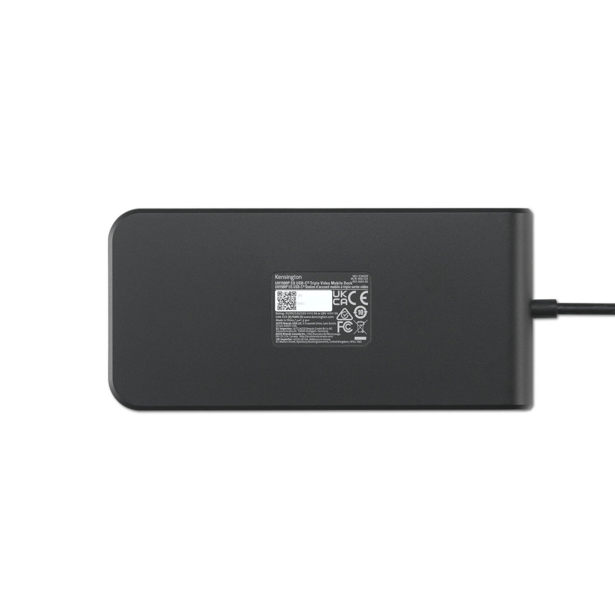 Station d'accueil KENSINGTON 4K USB4 Thunderbolt 4