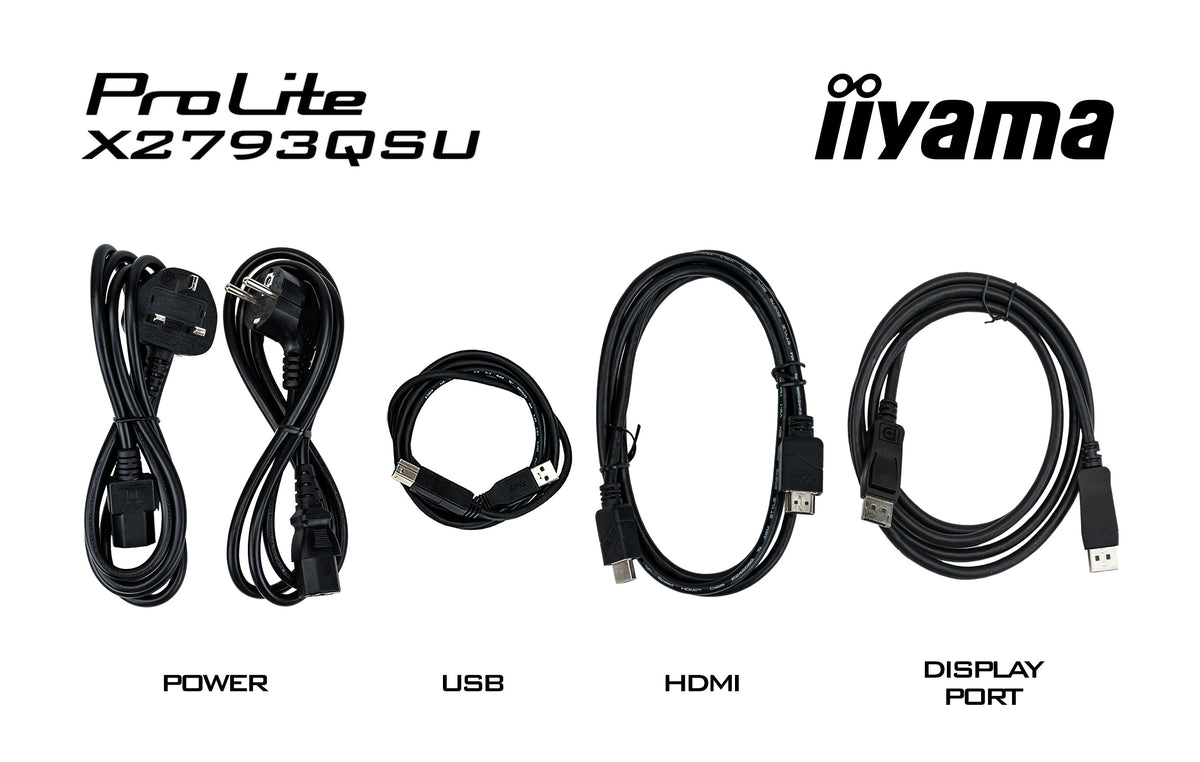 IIYAMA ProLite X2793QSU-B1 Écran 27" QHD 75Hz IPS