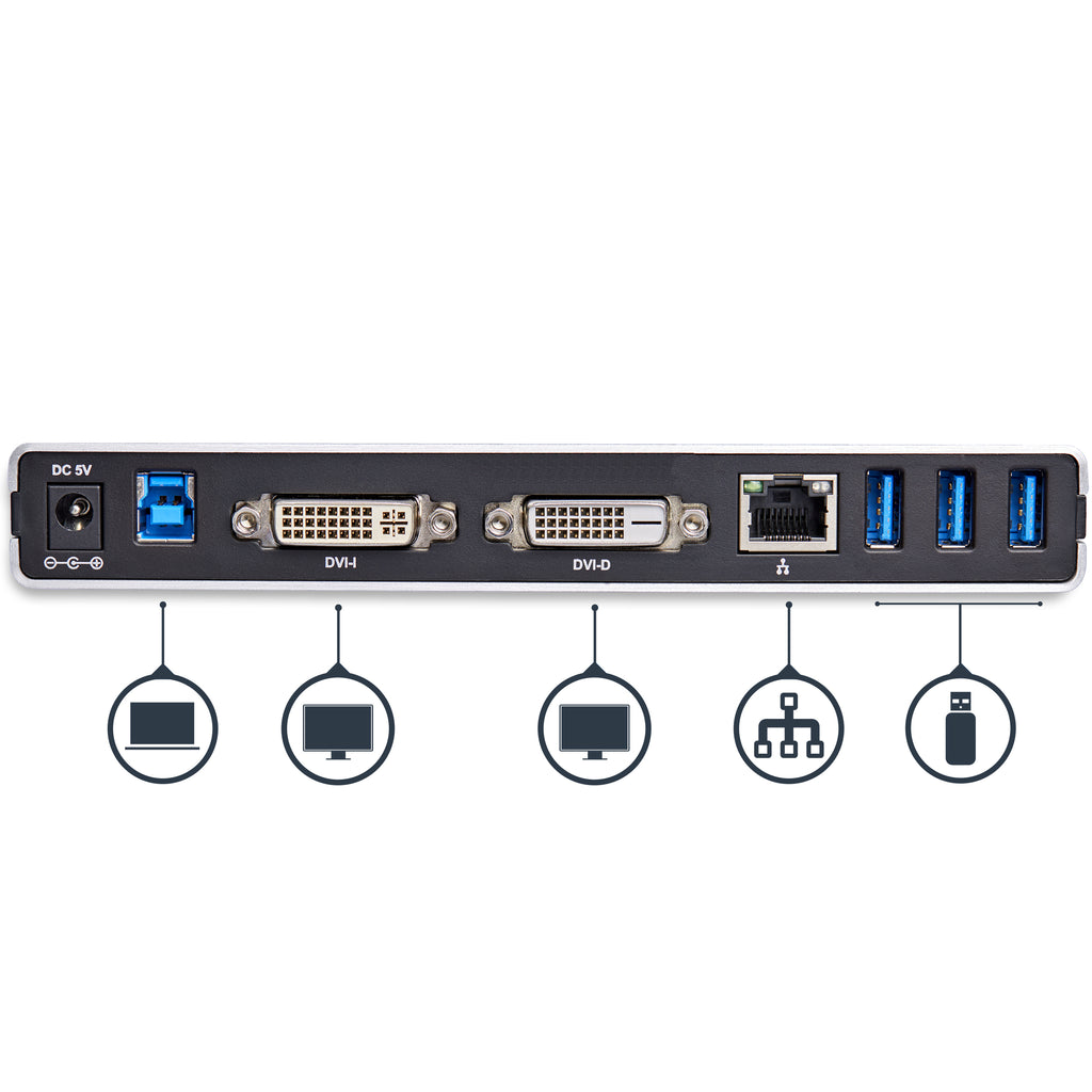 Réplicateur USB 3.0 Double DVI | STARTECH