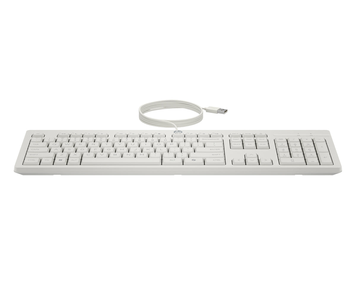 HP 225 Ensemble clavier souris ambidextre AZERTY blanc