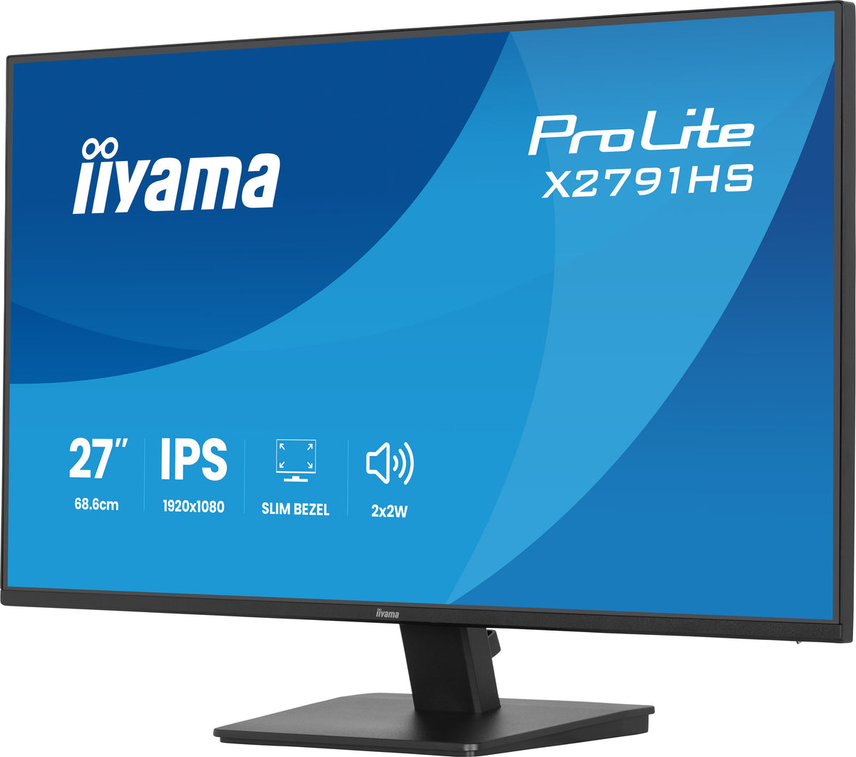 Écran LED IIYAMA 27" Full HD 120 Hz - ProLite X2791HS-B1