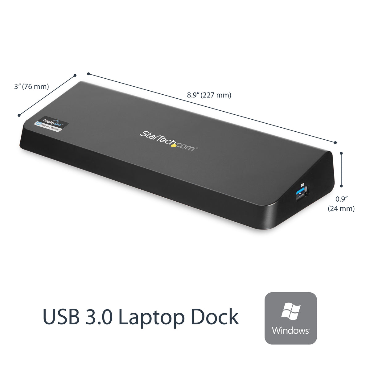 Station d'accueil 4K HDMI/DisplayPort - StarTech