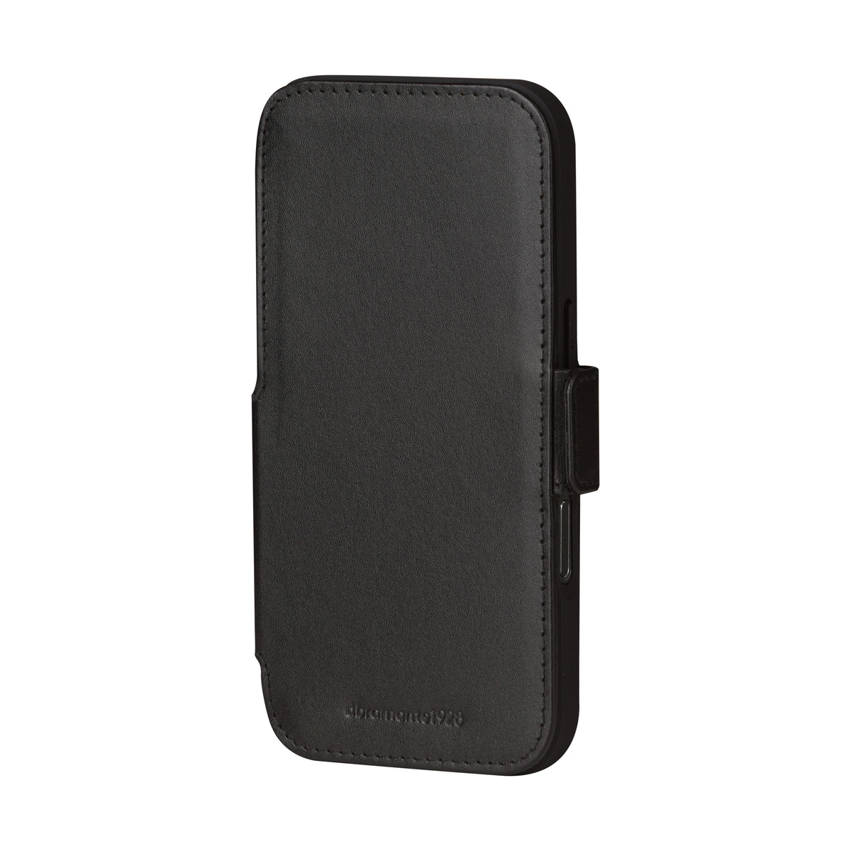 Étui cuir iPhone 17 Pro noir - DBRAMANTE1928