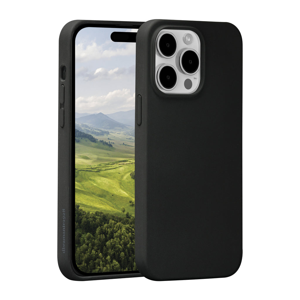 Coque iPhone 15 Pro Max MagSafe - DBRAMANTE1928 Noir Nuit