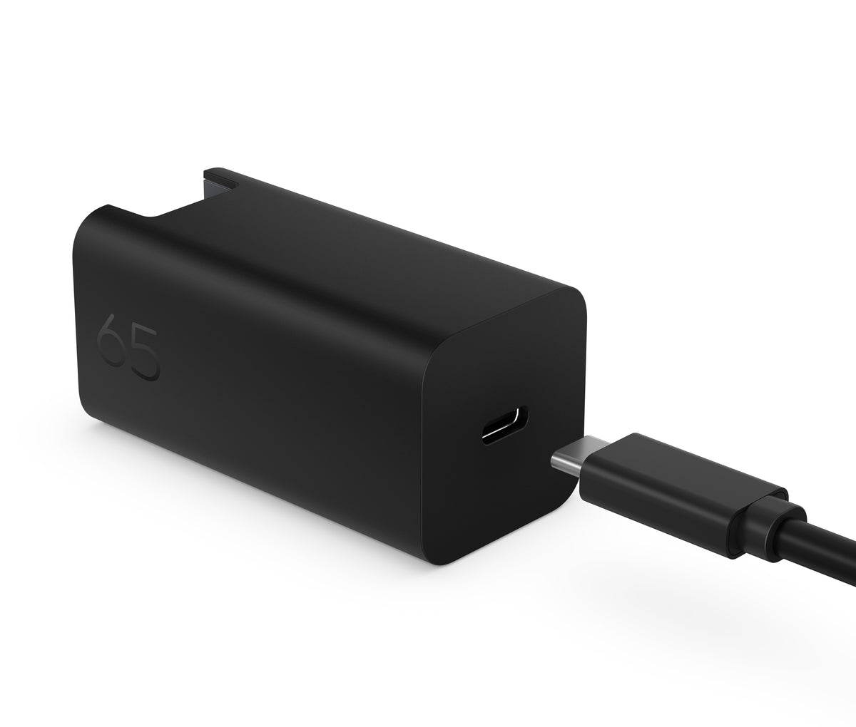 Chargeur HP 65W GaN pour PC portable - Rapide et compact