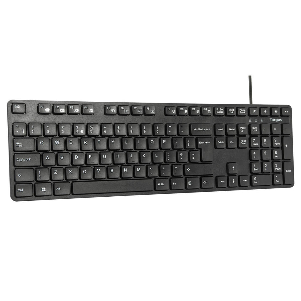 Kit clavier & souris filaire grande taille Targus - Confort optimal
