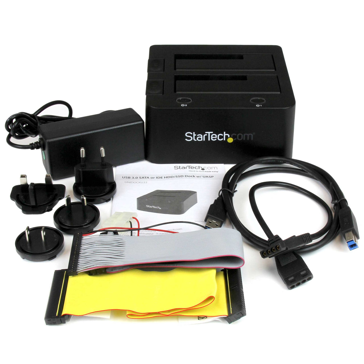 Contrôleur stockage 2.5" 3.5" USB 3.0 StarTech