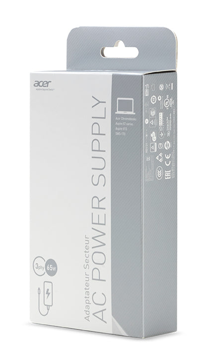 Adaptateur secteur 65W ACER pour Aspire & Chromebook