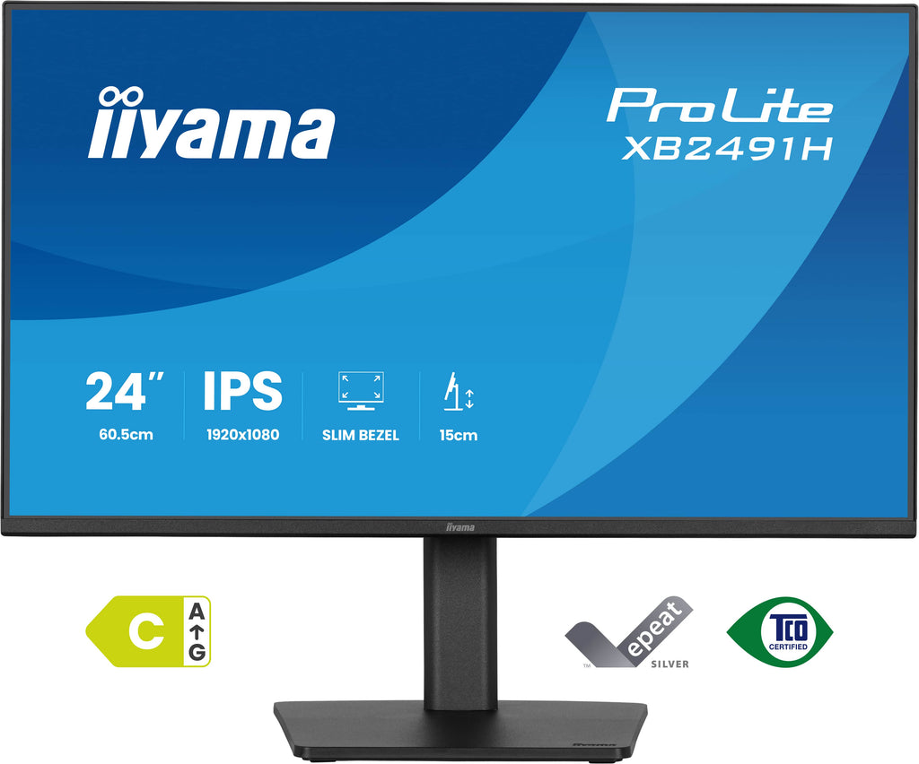 Écran LED IIYAMA 24" Full HD 120Hz IPS - ProLite XB2491H-B1