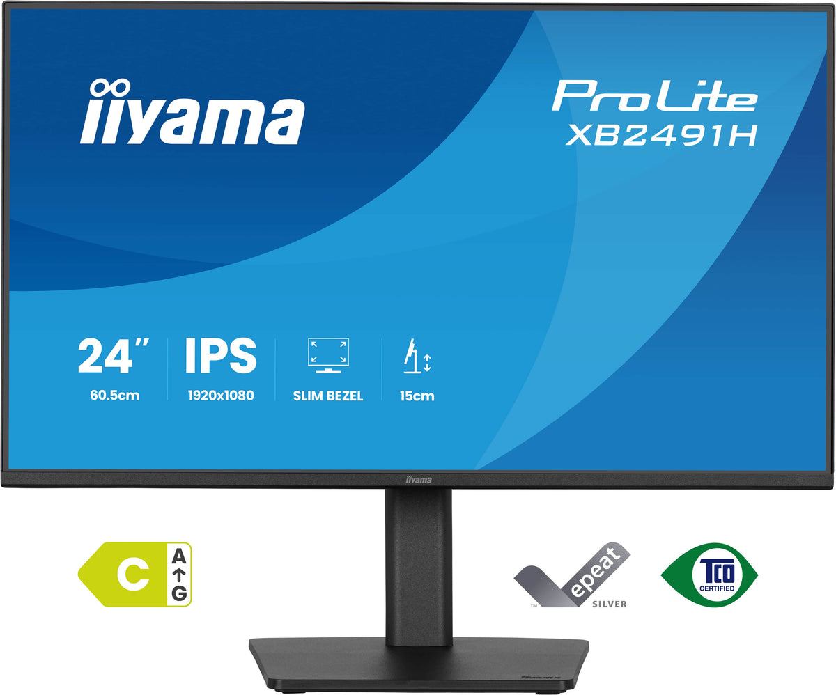 Écran LED IIYAMA 24" Full HD 120Hz IPS - ProLite XB2491H-B1