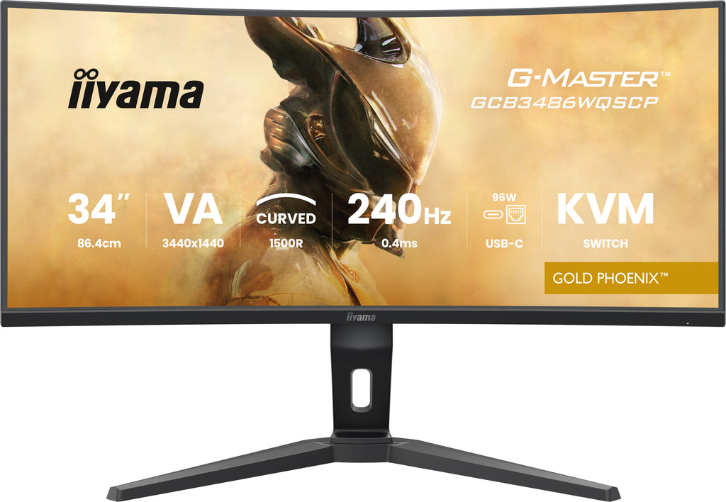 IIYAMA G-MASTER Gold Phoenix 34" 240Hz UWQHD - Écran Gaming