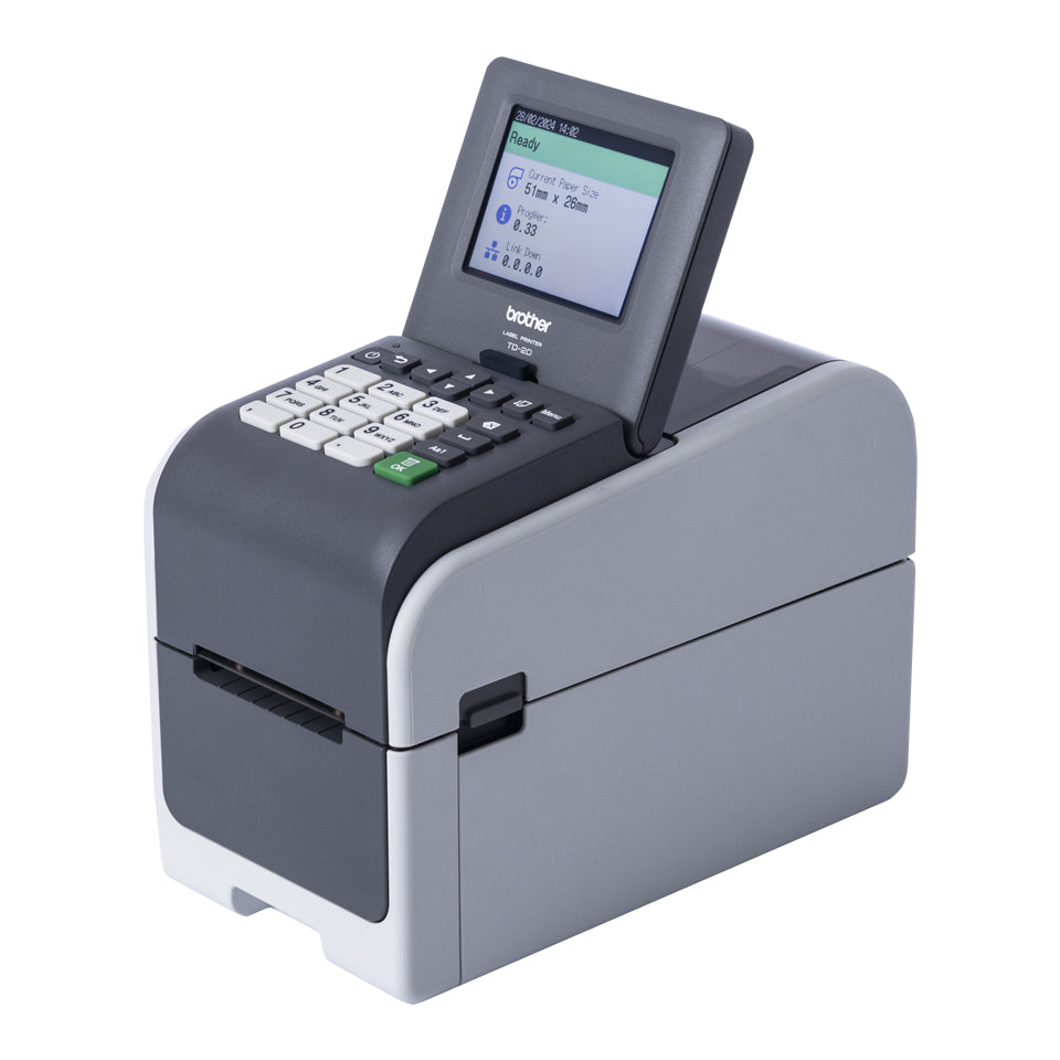 Brother TD-2350DSA203 Imprimante étiquettes/reçus Noir & Blanc