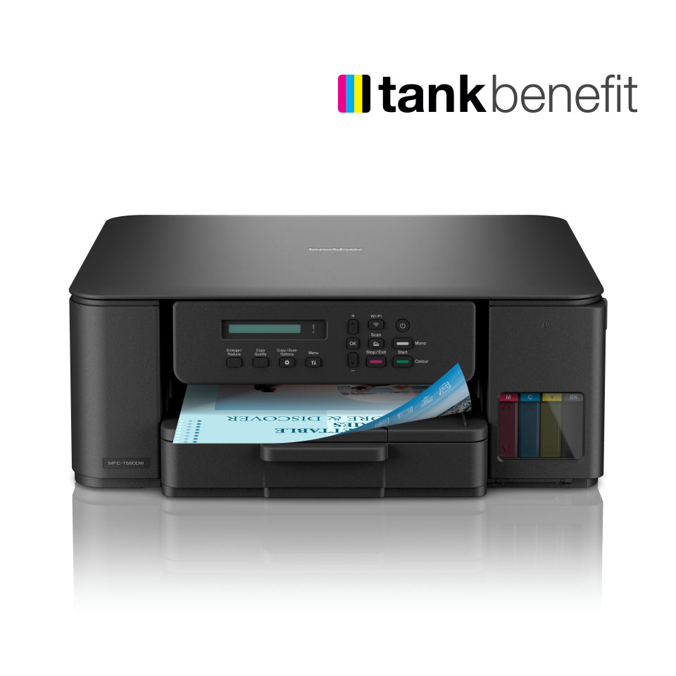 Imprimante Brother DCP-T580DW Multifonctions Couleur Wi-Fi