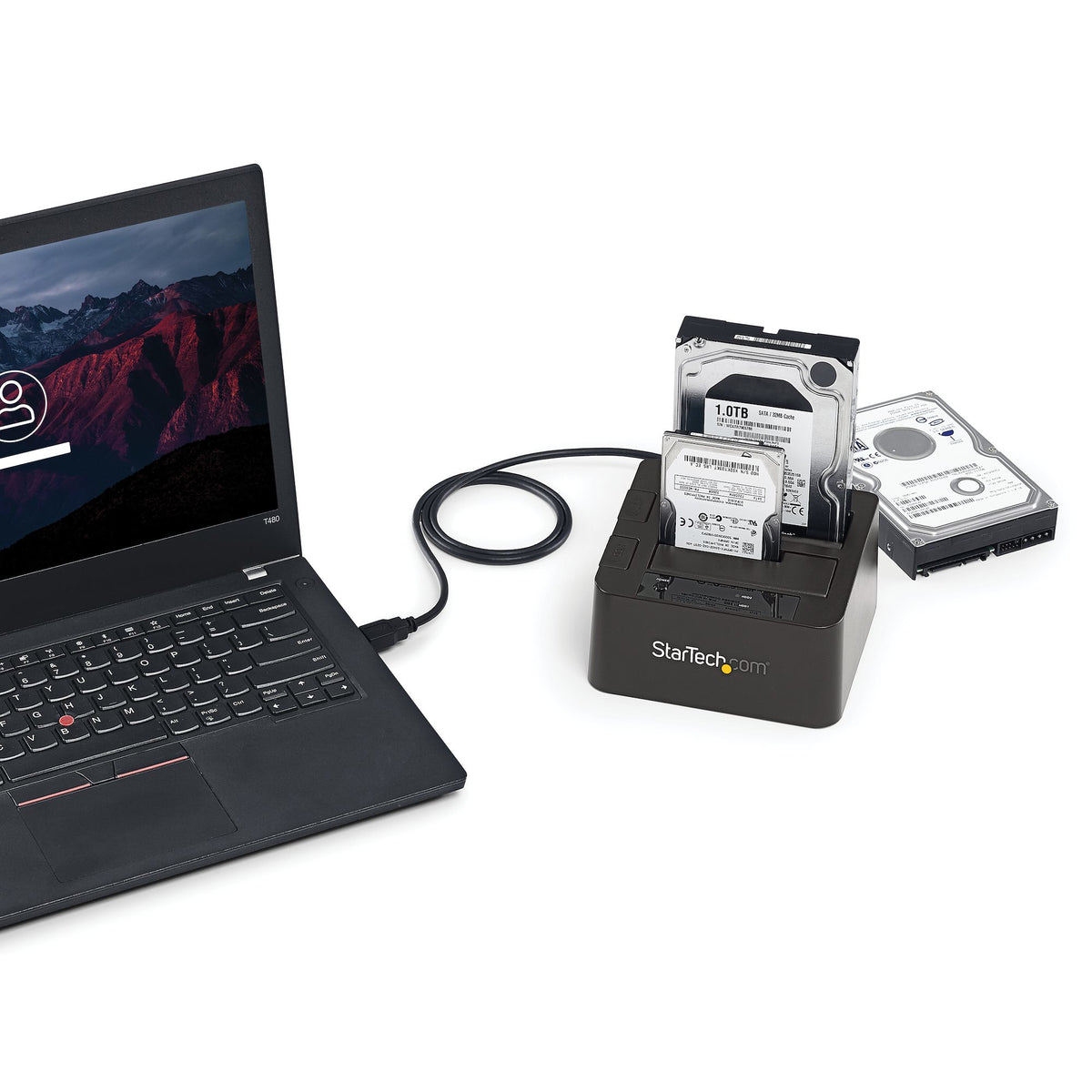 Contrôleur stockage USB 3.1 Gen 2 10Gbps 2x disques
