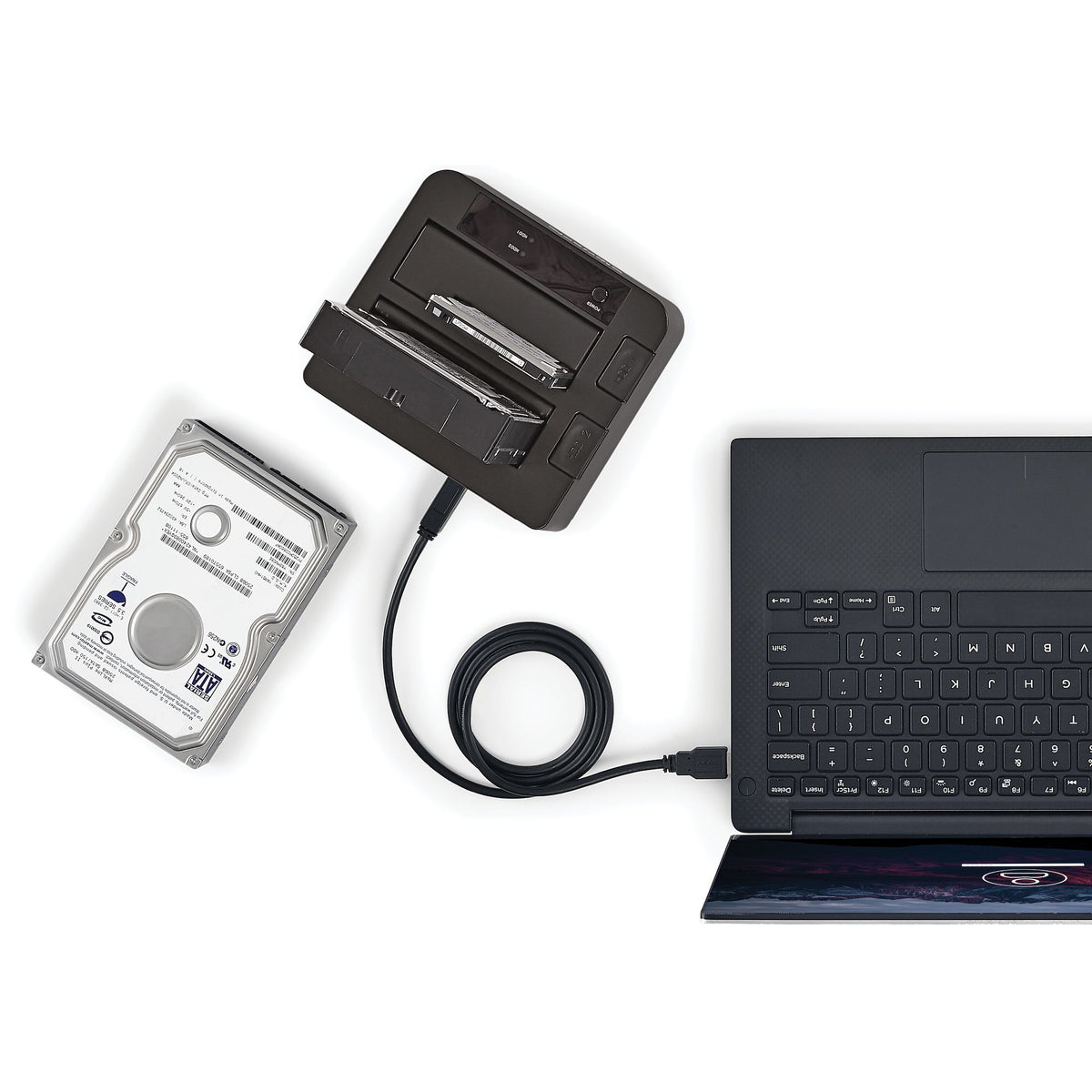 Contrôleur stockage USB 3.1 Gen 2 10Gbps 2x disques