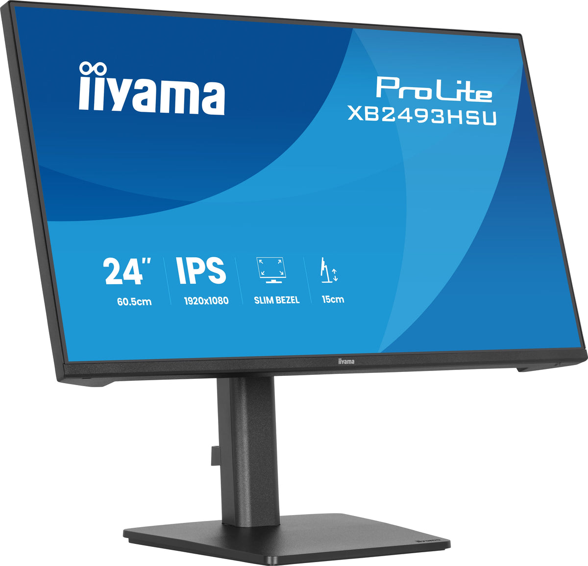 Écran LED IIYAMA 24" Full HD 120Hz IPS - ProLite XB2493HSU-B1
