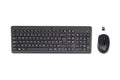Ensemble clavier souris sans fil HP 330 QWERTY anglais noir