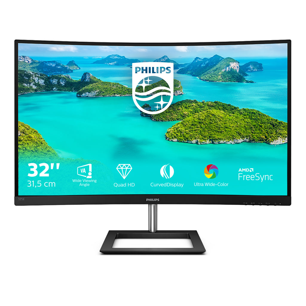 Écran incurvé Philips 32" QHD - 75Hz - 4ms - VA