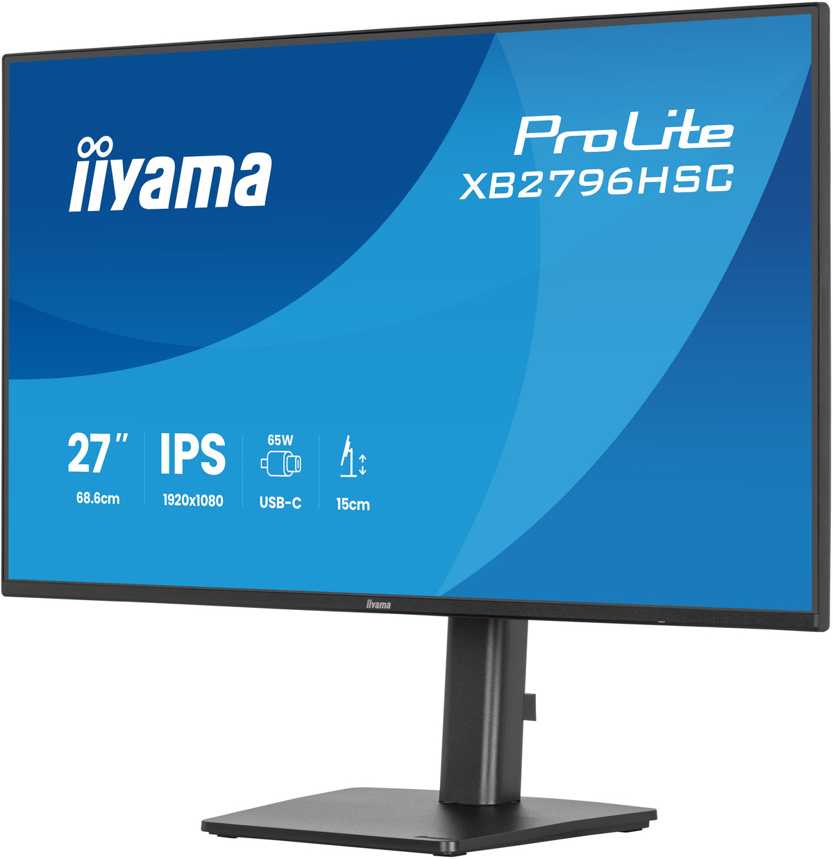 Écran gaming IIYAMA 27" Full HD 144Hz IPS noir