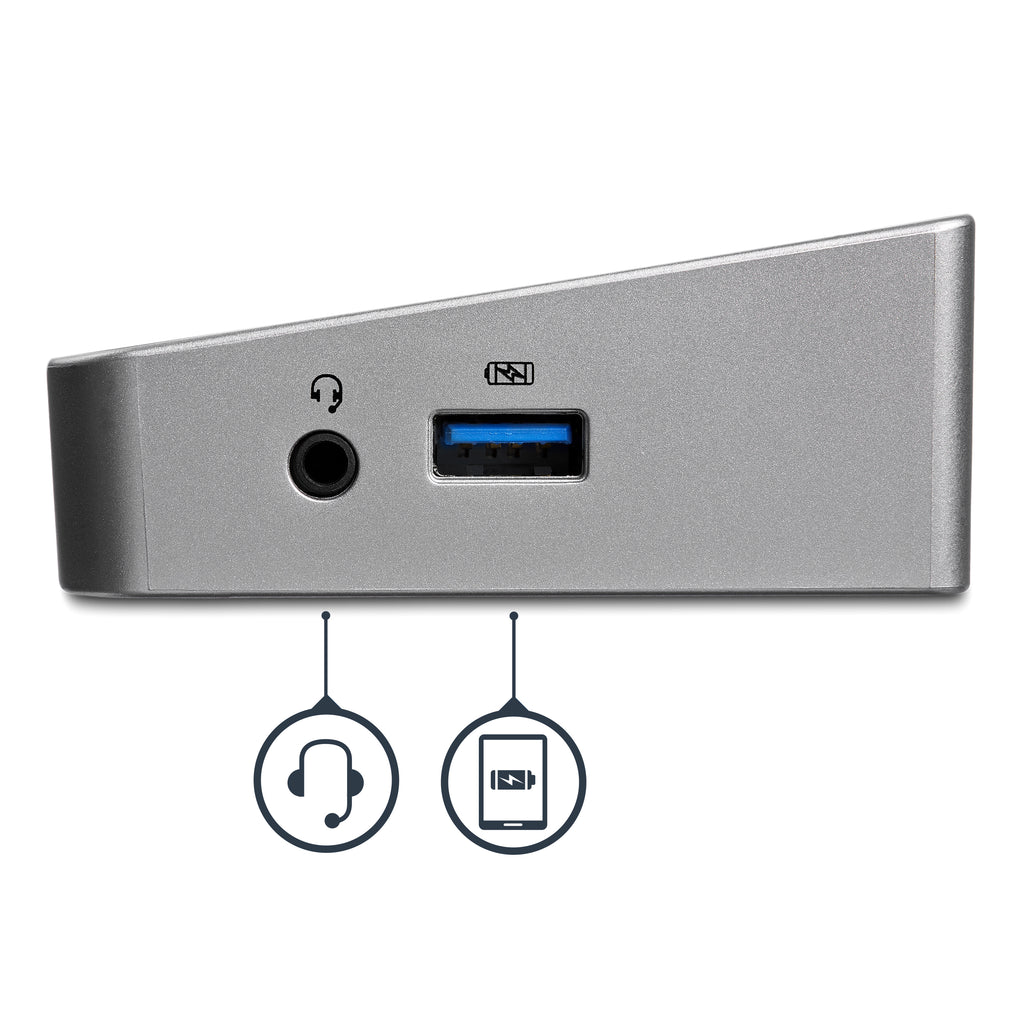 Réplicateur de ports USB 3.0 STARTECH 4K - 3 écrans