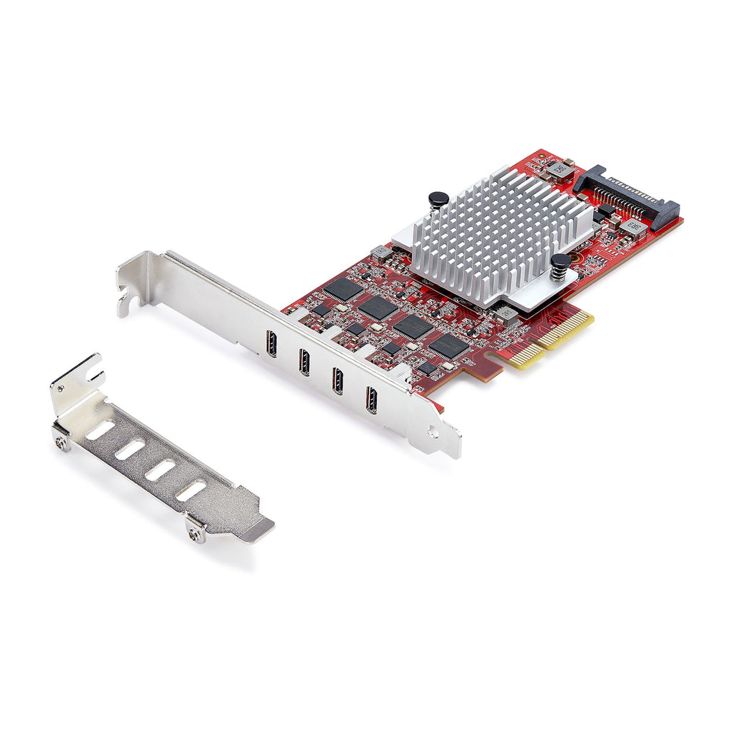 Adaptateur USB-C PCIe 3.0 x4 4 ports 10Gbps TAA