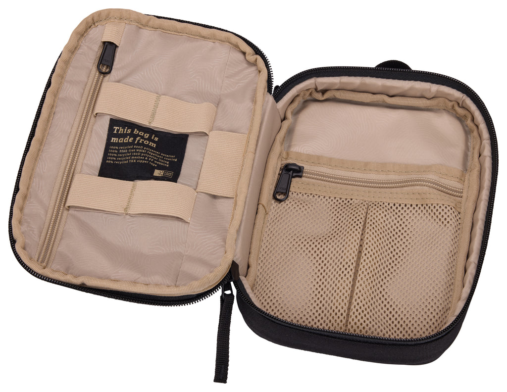 Boîtier accessoires polyester recyclé noir - Case Logic