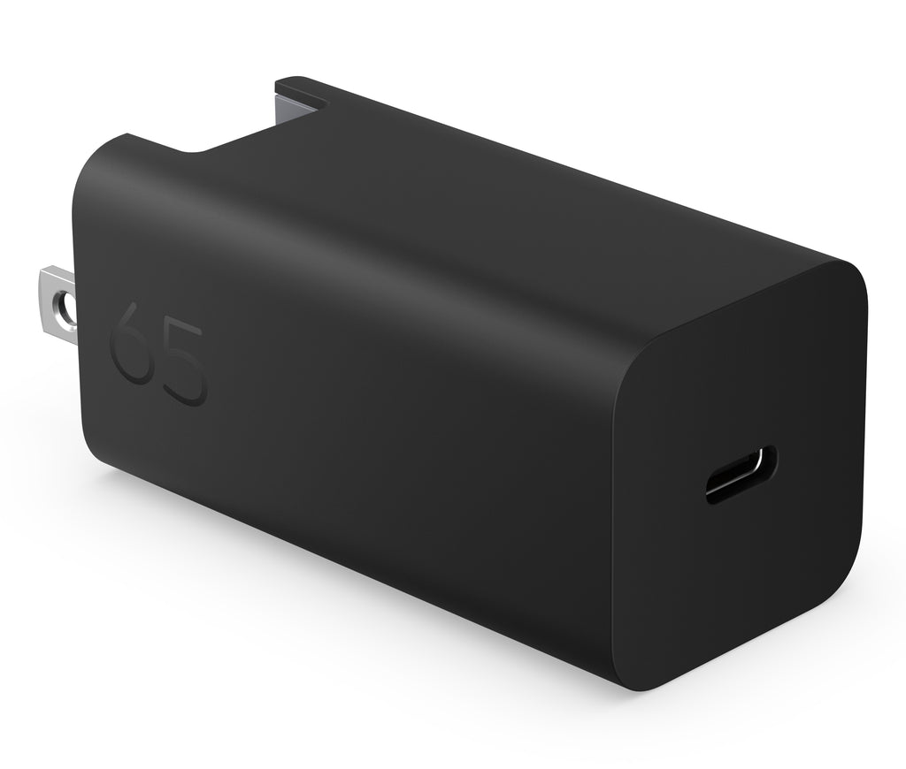 Chargeur HP 65W GaN pour PC portable - Rapide et compact