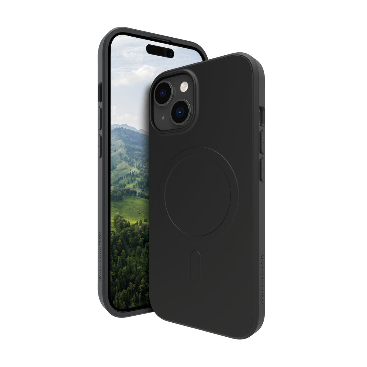 Coque MagSafe iPhone 13-17 | DBRAMANTE1928 Noir Nuit