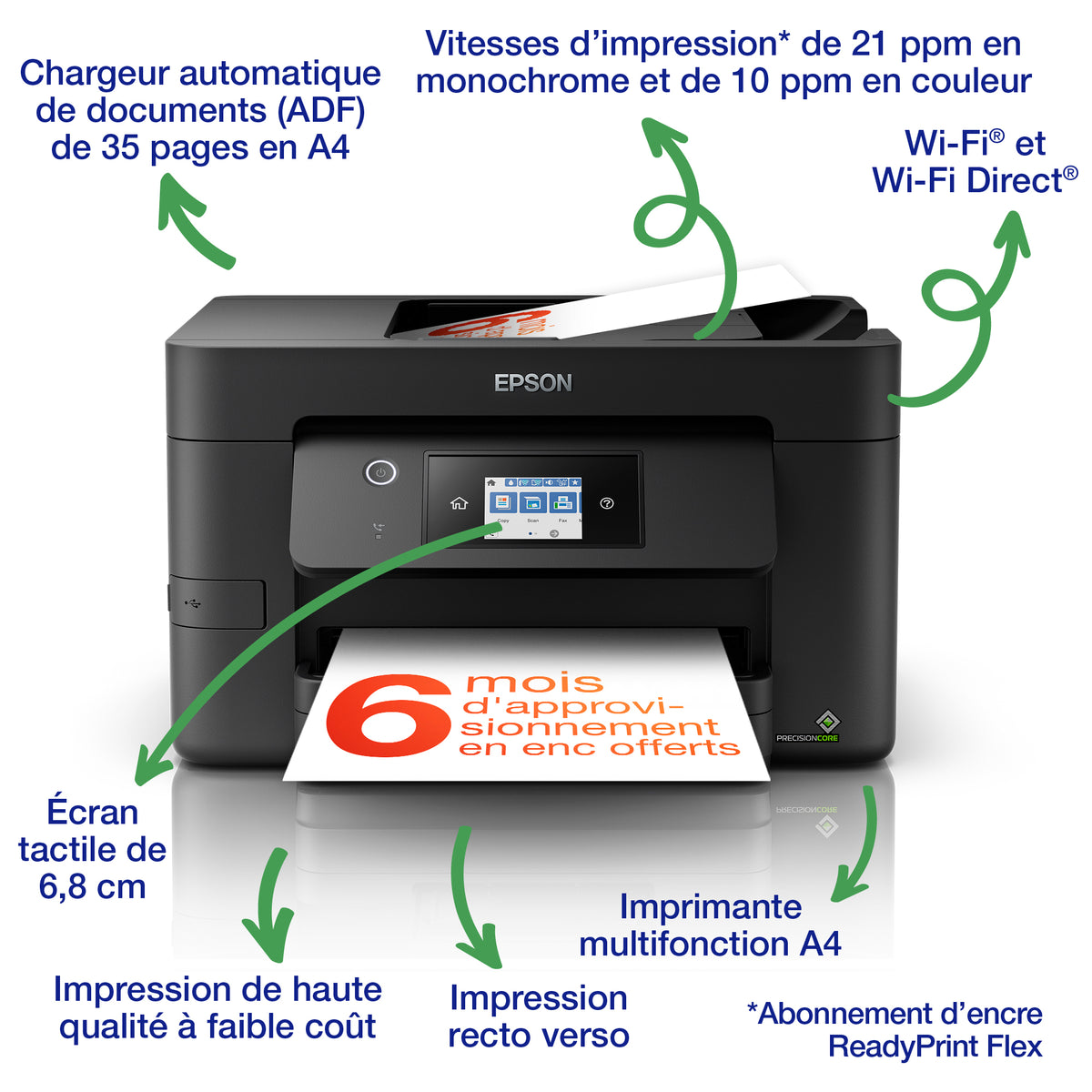 Epson WF-3820DWF : Imprimante tout-en-un pro | Achat