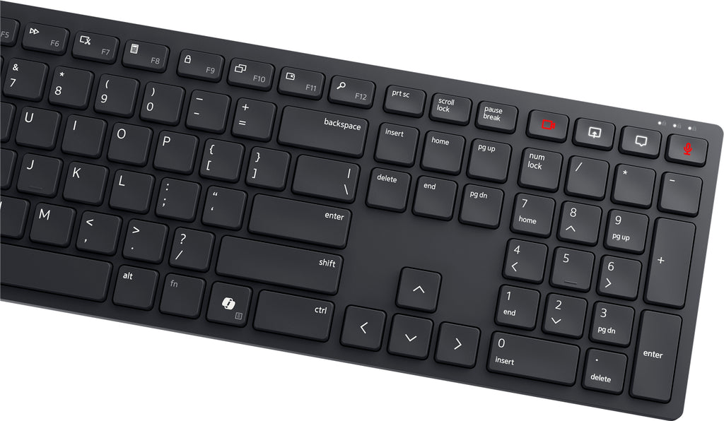 Clavier Dell Pro Silent KB525C AZERTY noir USB/USB-C