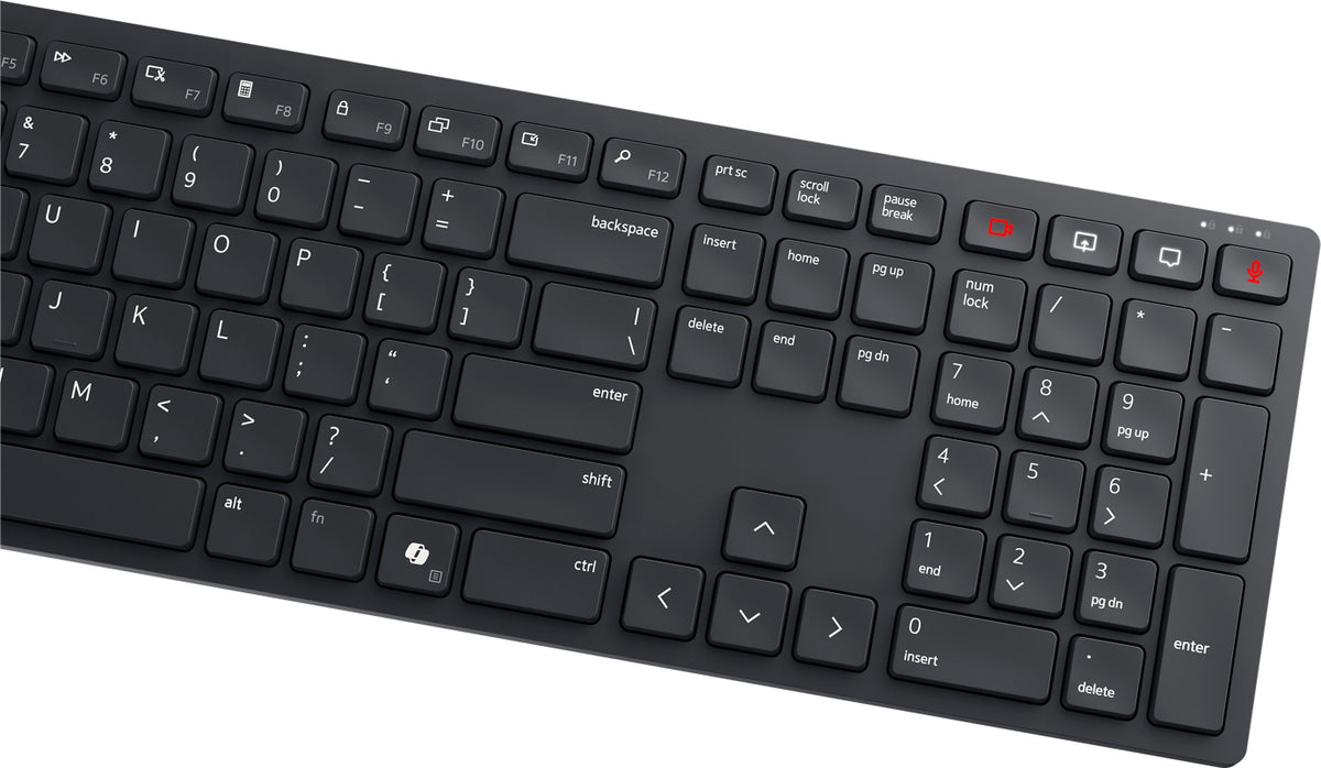 Clavier Dell Pro Silent KB525C AZERTY noir USB/USB-C