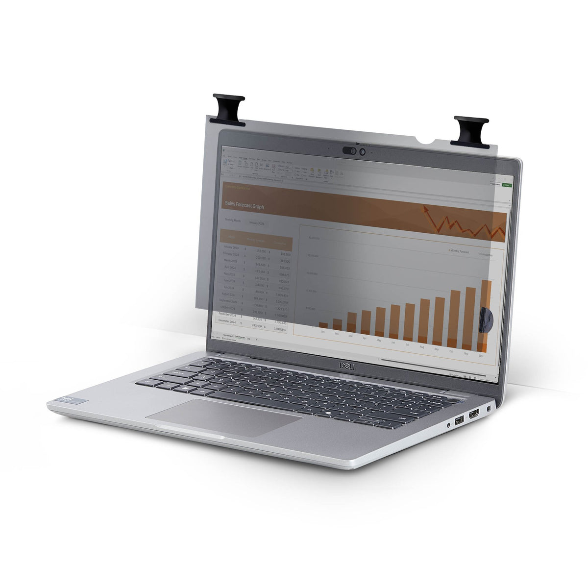 Filtre confidentialité portable 16" StarTech - Angle 60°