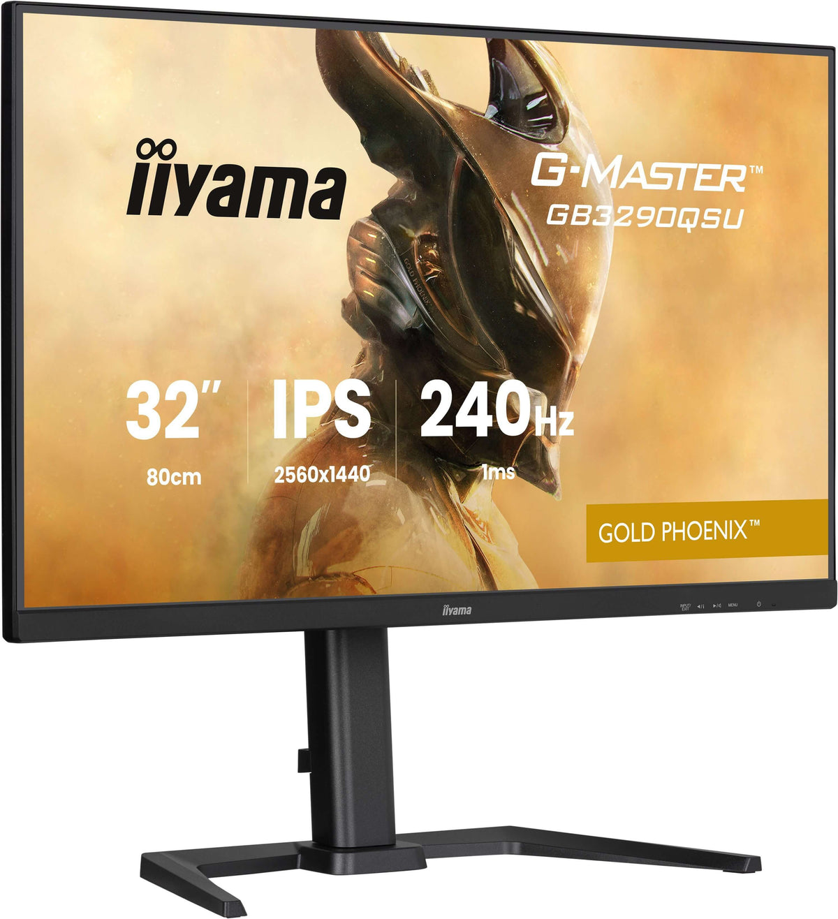 Écran gaming IIYAMA 31.5" QHD 240Hz IPS
