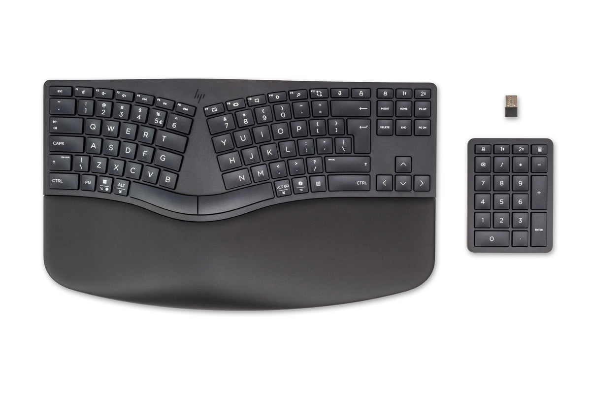 Clavier sans fil HP 960 Ergo - Confort & Performance