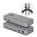 Station d'accueil USB-C 3.2 Gen 2 - 2x HDMI 4K - 1GbE - StarTech