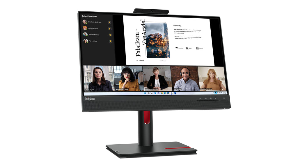 Écran tactile Lenovo 22" Full HD - IPS - HDMI/DisplayPort