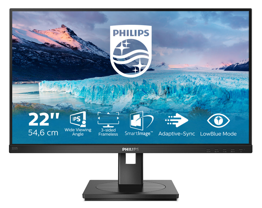 Écran LED PHILIPS 22" Full HD IPS - 75 Hz - Haut-parleurs