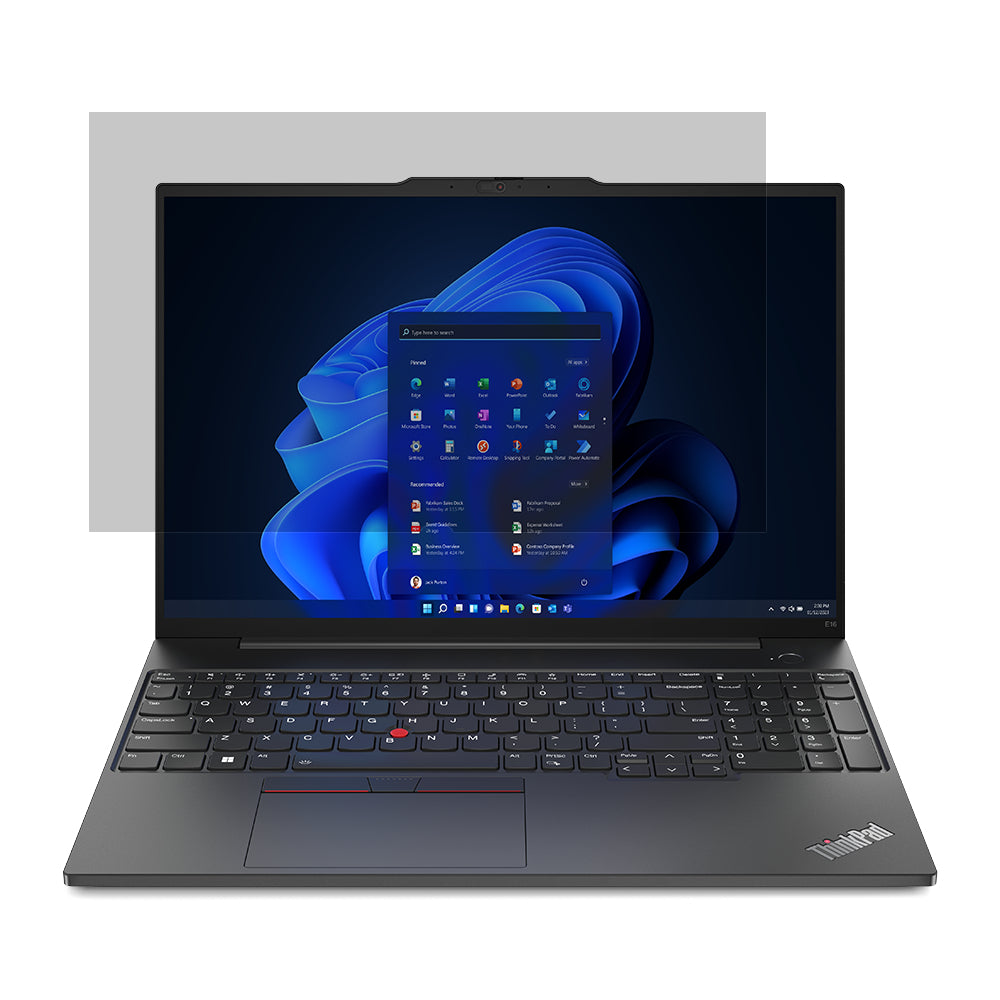 Filtre confidentialité 16" Lenovo ThinkBook - Sécurité écran