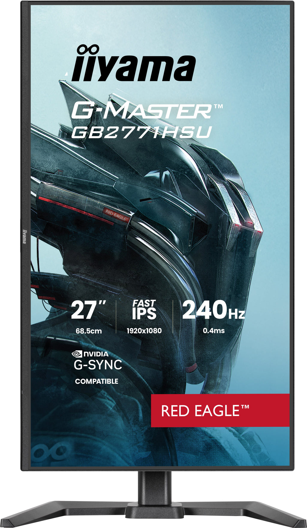 IIYAMA G-Master Red Eagle 27" 240Hz - Écran gaming Full HD