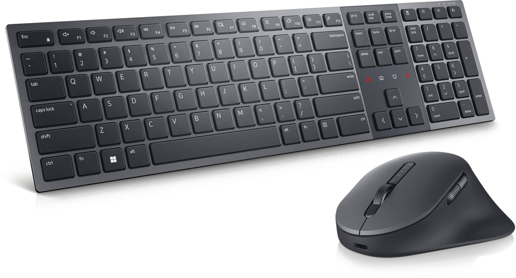 Ensemble clavier souris Dell KM900 - Sans fil - Bluetooth 5.1 - Graphite